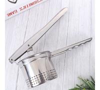 Manuale in acciaio inossidabile Ricer di patate e spremiagrumi arancione Masher