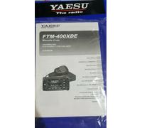 MANUALE IN ITALIANO istruzioni d'uso per YAESU FTM-400XDE ORIGINALE