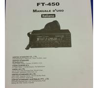 MANUALE IN ITALIANO ORIGINALE istruzioni d'uso per YAESU FT-450