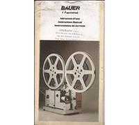 manuale (in pdf) Proiettore Bauer 16mm mod. P7 MS.Universal -in pdf su chiavetta