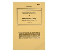 Manuale istriuzioni Harley Davidson War DEP. WLA