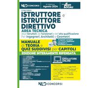 Concorso Istruttore e Istruttore Direttivo Enti Locali Area Tecnica 2024