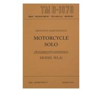 Manuale istruzioni manutenzione ordinare Harley Davidson WLA SOLO