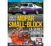 Manuale MOPAR Su Come Ricostruire Il Motore V8 LA Serie Dodge Chrysler Plymouth