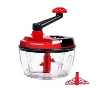 Manuale multifunzione Chopper - Manual Foodcovers - Chop | Taglio rapido con contenitore, pratico elicottero per frutta e noci, ideale per cucinare e