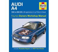 Manuale officina Audi A4 Haynes benzina e diesel 1995-2000 assistenza e ripar...