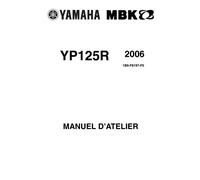 MANUALE OFFICINA REVISIONE TECNICA YAMAHA X-MAX XMAX MBK SKYCRUISER 125 2006-...
