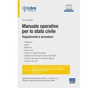 Manuale operativo per lo stato civile. Regolamento e procedure