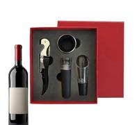 Manuale per Bottiglie di Vino | Set Tappo Versatore In Acciaio Inossidabile - In Acciaio Inossidabile Per Vino,Destinato a Casa Cena Feste Barman Ristoranti e Celebrazioni Festive