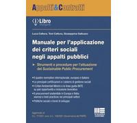 Manuale per l’applicazione dei criteri sociali negli appalti pubb