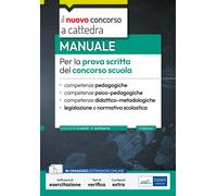 Manuale Per Prova Scritta Del Concorso Scuola 2024-25 - - 2024
