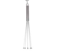 Manuale per mazza uova - manuale di cottura in acciaio inox - frusta per uova | strumento per mazza uova, frusta flessibile, durevole, estesa, in acciaio inox ecologico, rissa, ma