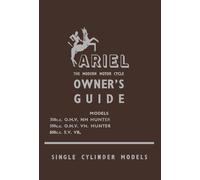 Manuale Per Moto Ariel 350 500 NH VH Red Hunter VB 600 1954-1955