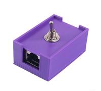 Manuale per RJ45 Interruttore di rete LAN Cavo Commutatore Metallo Passivo Ethernet Switch 2 Porte per Cavo CAT5 CAT6 Splitter LAN Compatto Interruttore On Off e Play Interruttore di rete robusto