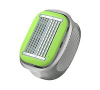 Manuale Per Testine - Rasoio Compatto Impermeabile Per Teste Calve Asciutte E Bagnate Da 5,7x4 Cm, Strumento Per Toelettatura Tagliacapelli Portatile, Rasoioo Ergonomico Sicuro Per Pelle, Dis