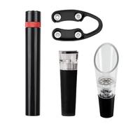 Manuale Per Vino - Strumento Per Aprire Bottiglie A Pompa D'Aria 4 Pezzi Con Rimozione Tappi - Utensile Per Vino | Per Halloween Cucina Casa Barman Adulti Birra Festa Di Natale