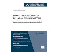 MANUALE PRATICO OPERATIVO DELLA RESPONSABILITA' MEDICA - CASSANO G. (Curatore)