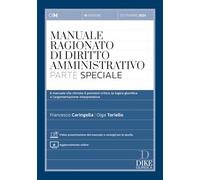 Manuale ragionato di diritto amministrativo. Parte speciale. Con aggiornamento online