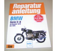 Manuale Riparazione BMW R 50/5, 60/5, 75/5, 60/6, 75/6, 90/6, 90S, Serie 5