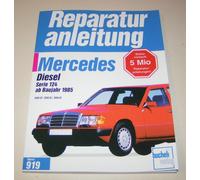 Manuale Riparazione Mercedes 200 D/250 D/300 D - W124 Diesel - Da Anno Fab. 1985