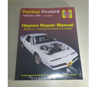 Manuale Riparazione Pontiac Firebird / Trans Am , gli Anni 1982 - 1992