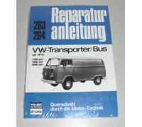 Manuale Riparazione VW Transporter / Bus T2 T2b 1,7/1,8/2,0 Litri Da 1973