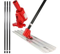 Manuale Rüttellatte Cemento Piastra Devisoria Magnesio 1,2m Schwungbohle