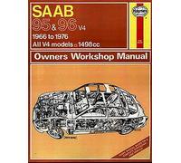 Manuale SAAB 95 96 V4 Servizio Riparazione HAYNES Negozio SONETT Libro CHILTON