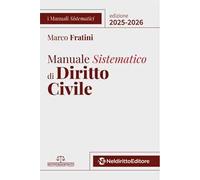 Manuale sistematico di diritto civile 2025-2026