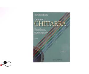 MANUALE SPARTITO RUGGINENTI CHITARRA FAILLA CORSO DI CHITARRA VOL 1 CON CD