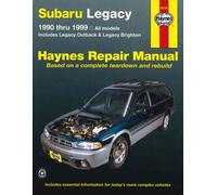 Manuale Subaru Legacy Outback Brighton 1990-1999 Haynes Workshop Manual