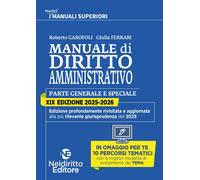 Manuale superiore di Diritto amministrativo 2025-2026 per il conc