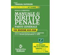 Manuale superiore di diritto penale 2025-2026. Concorso magistratura e concorsi