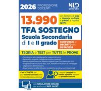 Manuale TFA sostegno 2026 Scuola Secondaria - AA.VV.