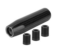 MANUALE TRASMISSIONE Shift Knob Shifter Lever Premium Fibra di carbonio Ergonomico Missione universale Stick per tutte le auto Nero