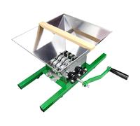 manuale | tritatutto in acciaio con imbuto oversize da 7 litri, macinino manuale | Per uva, bacche, pere, prugne, agrumi, succhi di frutta