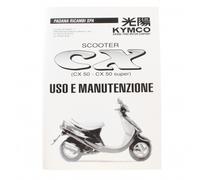 Manuale uso e manutenzione Kymco CX 50