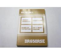 MANUALE USO MANUTENZIONE SUZUKI DR 650 RSE MANUEL PROPRIETAIRE FAHRER HANDBUCH