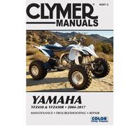 Manuale Yamaha YFZ450 YFZ450R ATV 2004-2017 Clymer Officina Servizio Riparazione