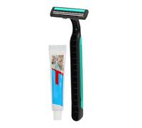 manuali da uomo, rasoio portatile per la toelettatura degli uomini, strumento di rasatura da viaggio, toelettatore per peli del viso da uomo per mento, manutenzione della barba