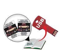 Manuali Di Assemblaggio Della Fabbrica Chevrolet Corvette 1953-1957 PDF Su USB