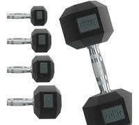 Manubri 3 kg zigrinati con rivestimento e antirotolamento