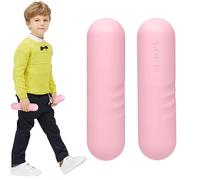Manubri a mano - 2 barre di peso per le mani, manubri da allenamento per la delle mani, peso a mano in silicone da 4,41 libbre, attrezzatura portatile per la palestra