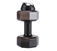 Manubri Acqua Galleggianti, Bottiglia D'Acqua Pesata, Contenitore per Acqua a Forma di Manubri, Manubri Pesi Riempibili con Acqua, Bottiglia D'Acqua Pesata da 2,2 Litri,