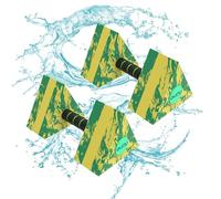 Manubri acquatici per fitness in piscina, attrezzatura per esercizi con barra delle mani, manubri per esercizi aerobici in acqua, manubri in EVA, strumento per il fitness per sport acquatici