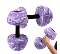 Manubri ad acqua - 2 pezzi ad alta densità impermeabili, per esercizi acquatici in piscina, per principianti, adulti, allenamento fisico acquatico all'aperto