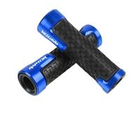 manubri Antiscivolo universali Manubrio Gel di Go Per Cagiva Raptor 650/1000/700 Moto 7/8''22mm Accessori Estremità Dell'impugnatura Del Manubrio Manopole Raptor 650 Raptor 700(Blue RAPTOR LOGO)