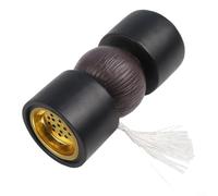 Manubri compatti in resina per aromaterapia, ornamento con nappa, per scrivania, fornisce benefici per aromaterapia migliorando la decorazione (nero)