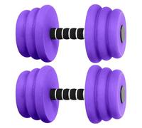 Manubri d'acqua - 2 pezzi Sports Dumbbell | Waters per l'esercizio piscina | Attrezzatura per il fitness a banche stupide | ALTENZIONE DELLA STRAZIONE Celluche stupide per donne uomini adulti bam
