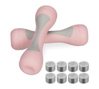 Manubri fitness regolabili Set di pesi 2 kg Ergonomici Manubri regolabili